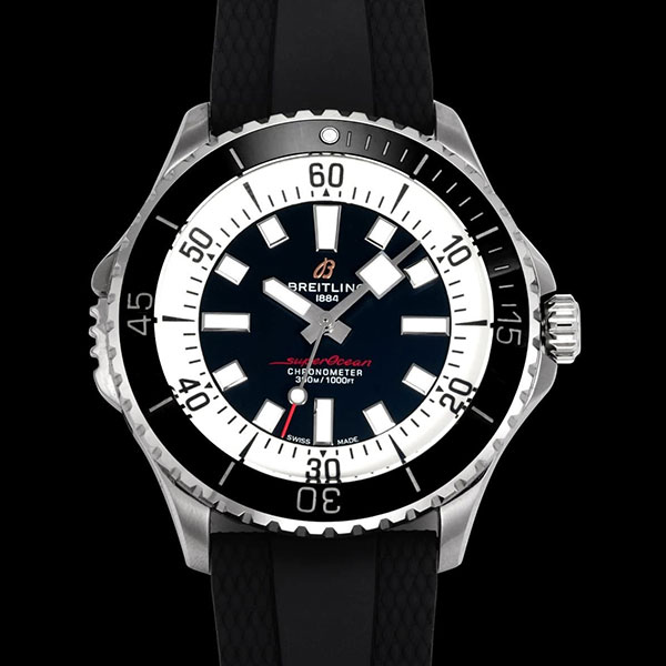 【TF製】ブライトリングコピー時計 スーパーオーシャン オートマティック 46 ブラックスティール A17378211B1S1